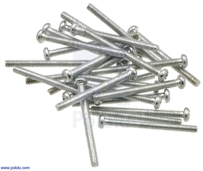 Machine Screw: #2-56, 1″ Length, Phillips (25-pack)