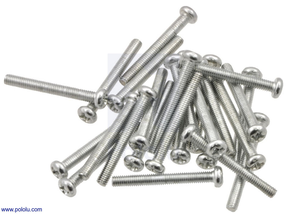 Machine Screw: #4-40, 1″ Length, Phillips (25-pack)