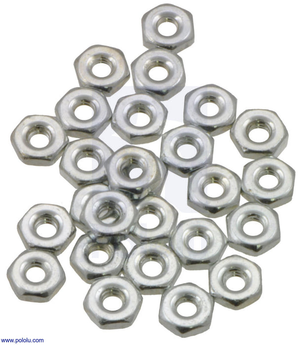 Machine Hex Nut: #2-56 (25-pack)