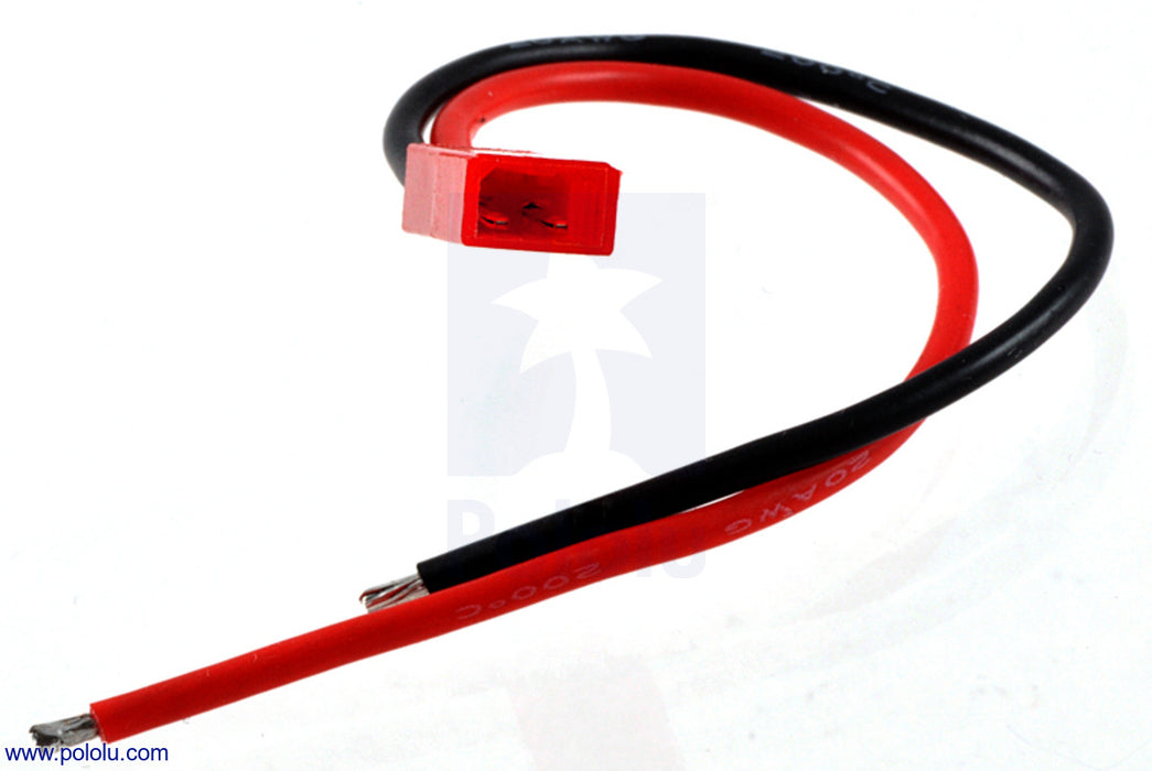 JST RCY Plug with 10cm Leads, Male