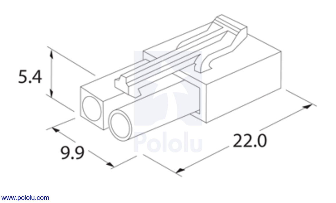 Mini Tamiya Connector Pack, Female