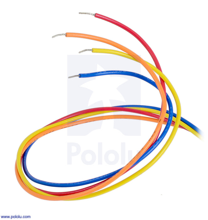 Sanyo Pancake Stepper Motor: Bipolar, 200 Steps/Rev, 42×18.6mm, 5.4V, 1 A/Phase