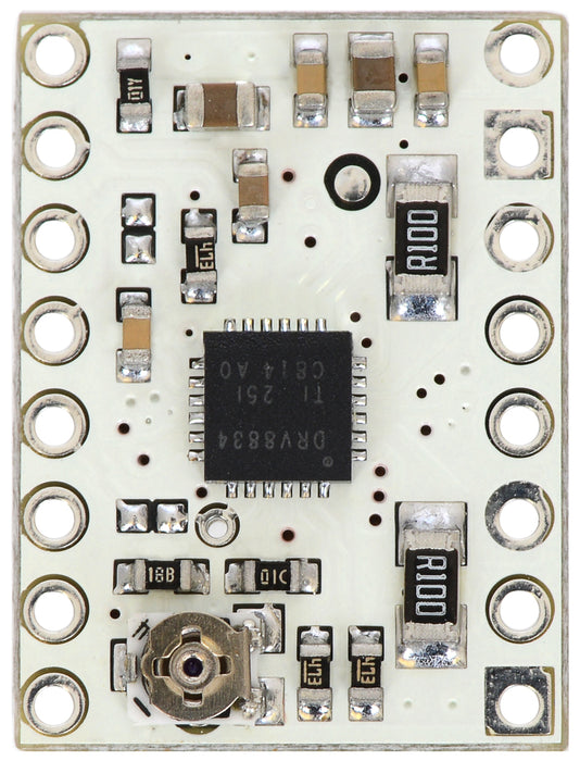 DRV8834 Low-Voltage Stepper Motor Driver Carrier (Header Pins Soldered)