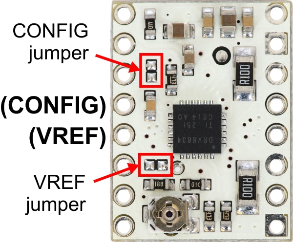 DRV8834 Low-Voltage Stepper Motor Driver Carrier