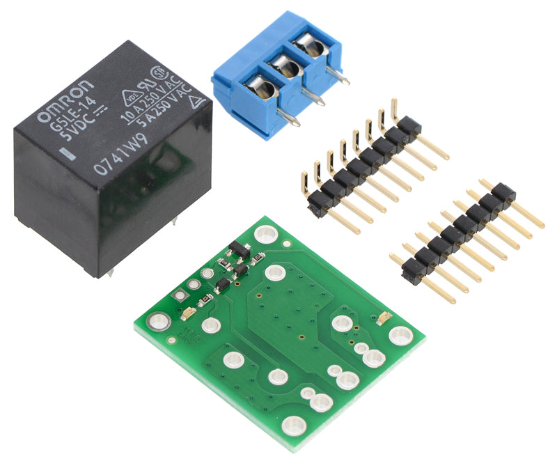 Pololu Basic SPDT Relay Carrier with 5VDC Relay (Partial Kit)