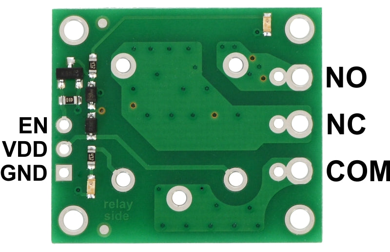 Pololu Basic SPDT Relay Carrier with 12VDC Relay (Partial Kit)