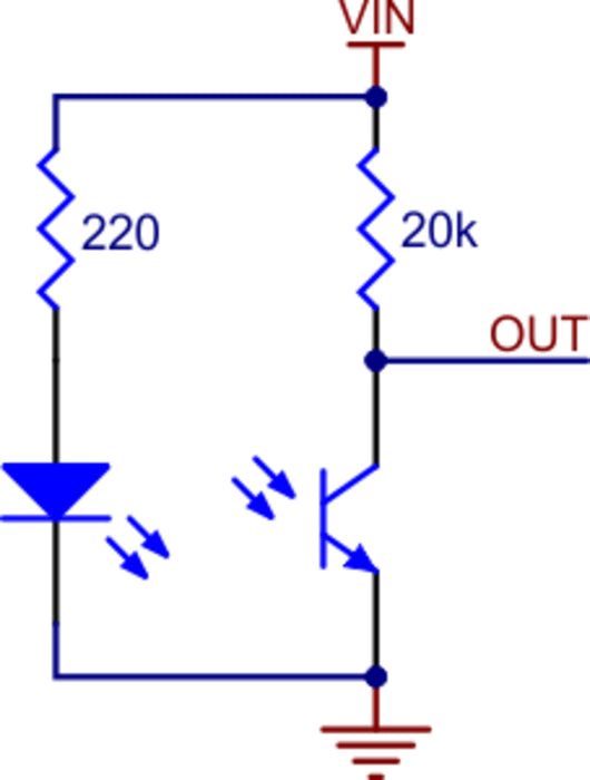 QTR-L-1A Reflectance Sensor (2-Pack)