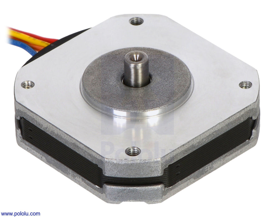 Sanyo Pancake Stepper Motor: Bipolar, 200 Steps/Rev, 42×11.6mm, 3.5V, 1 A/Phase