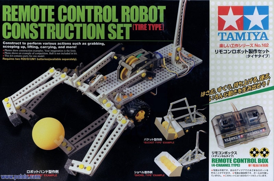 Tamiya 70162 Remote Control Construction Set (tire type)