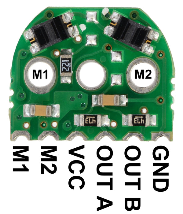 Optical Encoder Pair Kit for Micro Metal Gearmotors, 5V