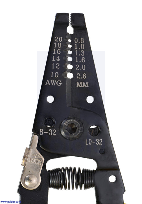 Wire Stripper 10-20 AWG Solid (12-22 AWG Stranded)