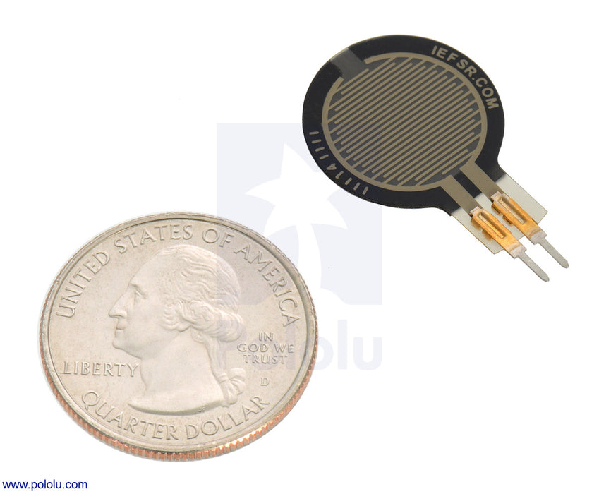 Force-Sensing Resistor: 0.6″-Diameter Circle, Short Tail