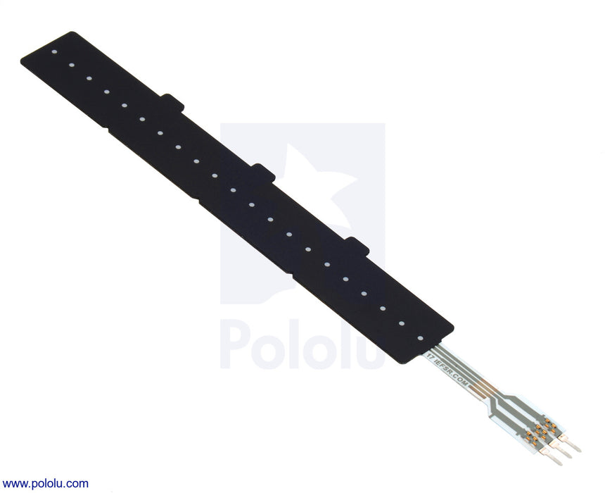 Force-Sensing Linear Potentiometer: 4.0″×0.4″ Strip, Customizable Length