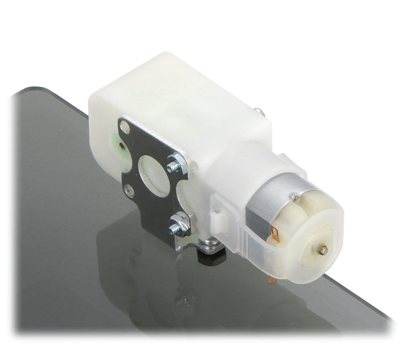 120:1 Plastic Gearmotor, 90° Output