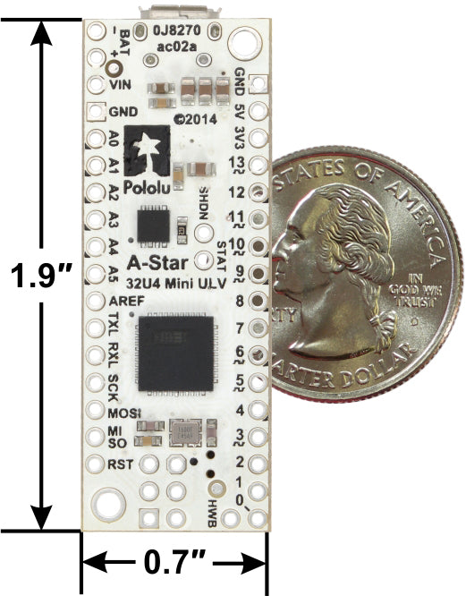 A-Star 32U4 Mini ULV