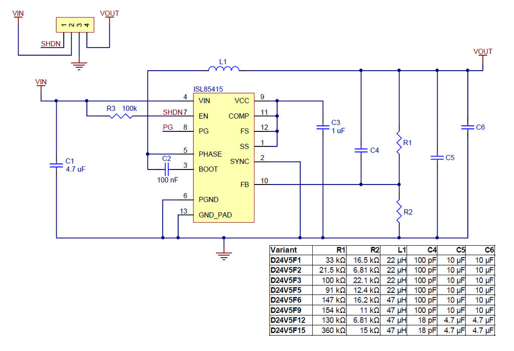 Pololu 1.8V, 500mA Step-Down Voltage Regulator D24V5F1