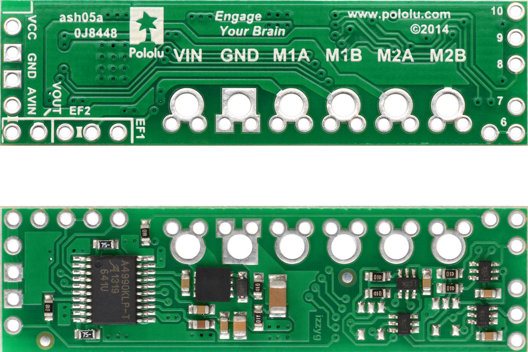 Pololu A4990 Dual Motor Driver Shield for Arduino