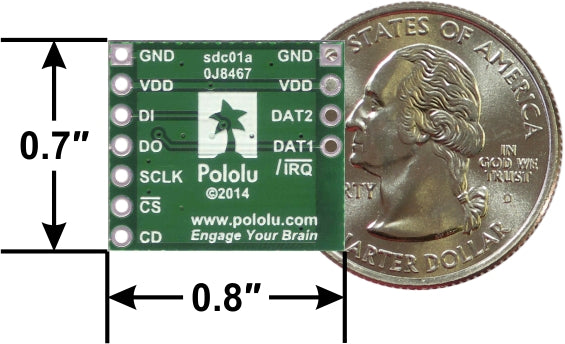 Breakout Board for microSD Card