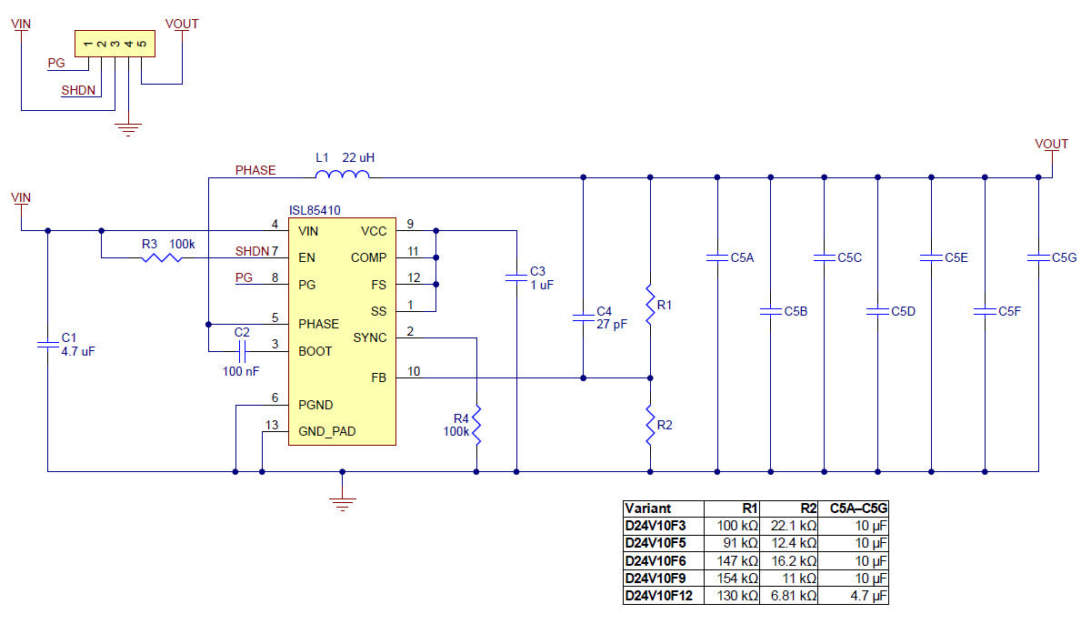 Pololu 6V, 1A Step-Down Voltage Regulator D24V10F6