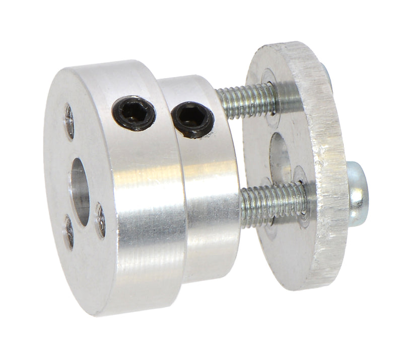 Pololu Aluminum Scooter Wheel Adapter for 1/4″ Shaft