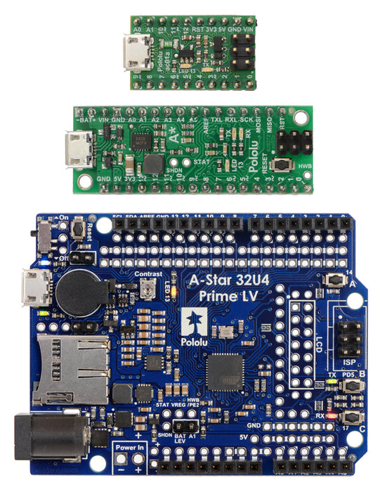 A-Star 32U4 Prime LV (SMT Components Only) (ac03b)