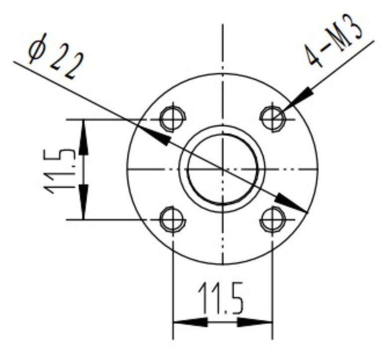 Traveling Nut for TR8×8(P2) Threaded Rods