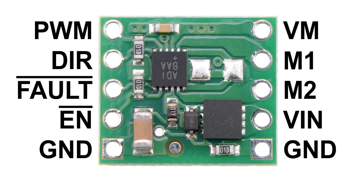 MAX14870 Single Brushed DC Motor Driver Carrier