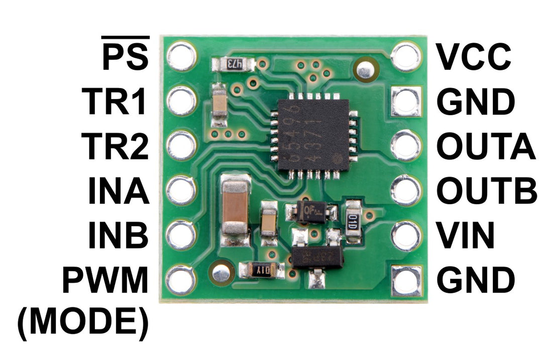 BD65496MUV Single Brushed DC Motor Driver Carrier