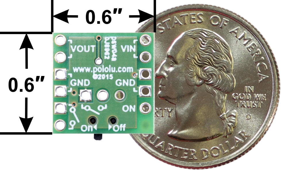 Mini MOSFET Slide Switch with Reverse Voltage Protection, SV