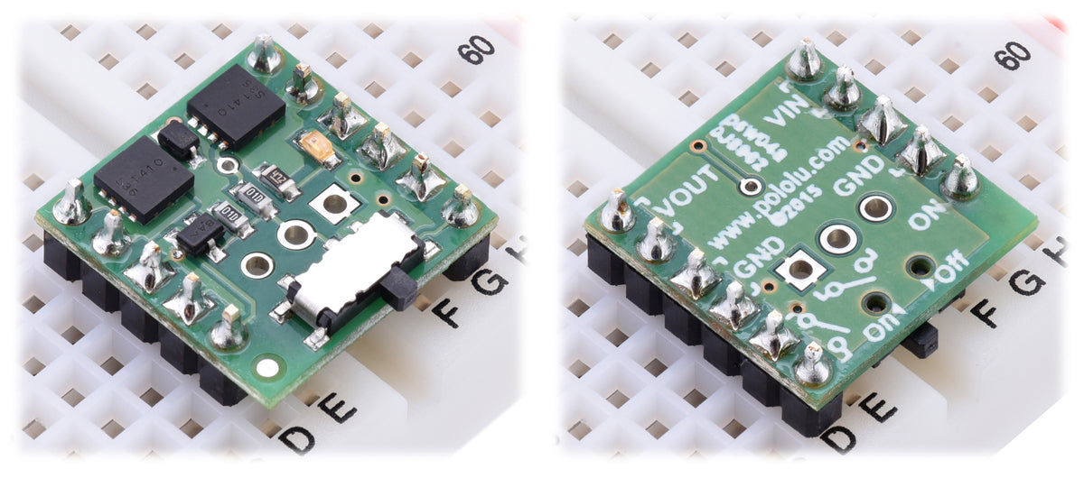 Mini MOSFET Slide Switch with Reverse Voltage Protection, SV