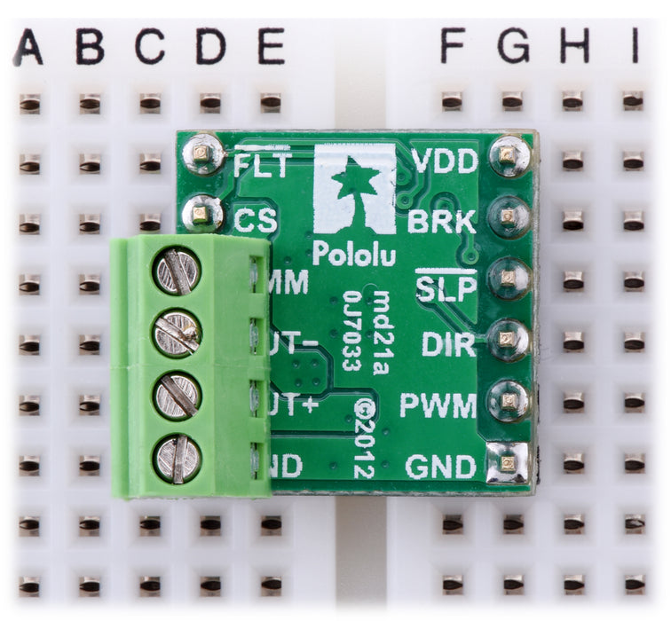 DRV8801 Single Brushed DC Motor Driver Carrier