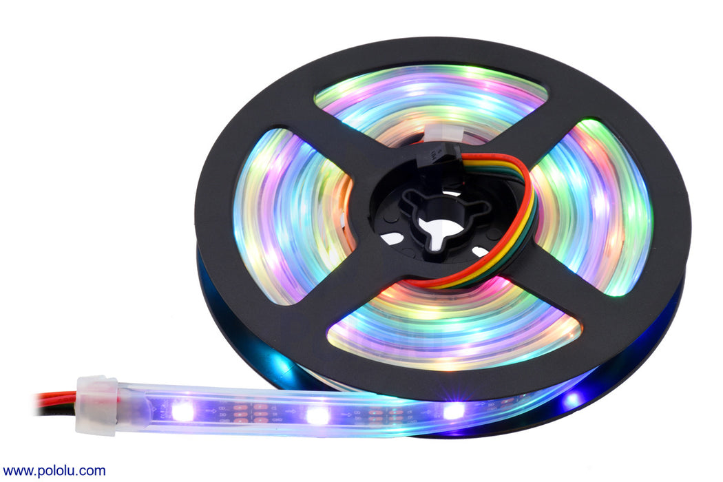 Addressable RGB 30-LED Strip, 5V, 1m (SK9822)