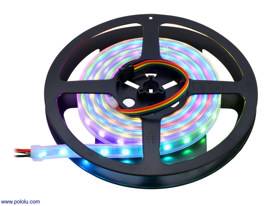 Addressable RGB 30-LED Strip, 5V, 1m (SK9822)