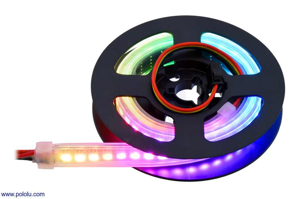 Addressable RGB 30-LED Strip, 5V, 1m (SK9822)