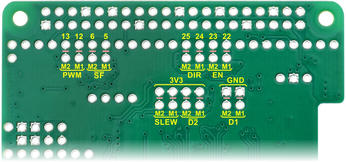 Pololu Dual MC33926 Motor Driver for Raspberry Pi (Assembled)