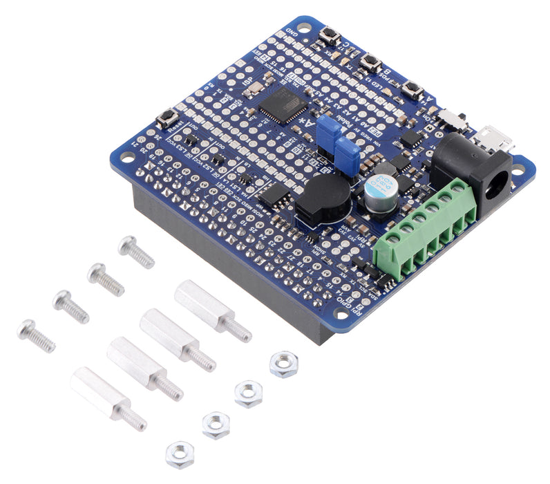 A-Star 32U4 Robot Controller LV with Raspberry Pi Bridge (SMT Components Only)