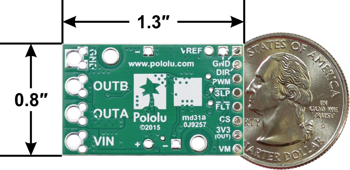 Pololu G2 High-Power Motor Driver 18v17