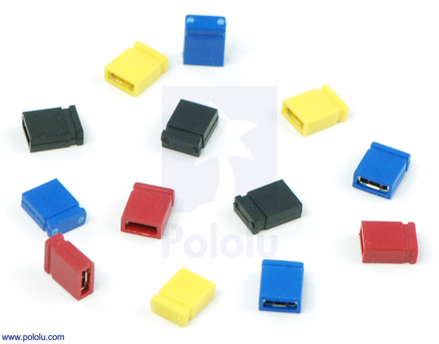 0.100" (2.54 mm) Shorting Block: Yellow, Top Closed