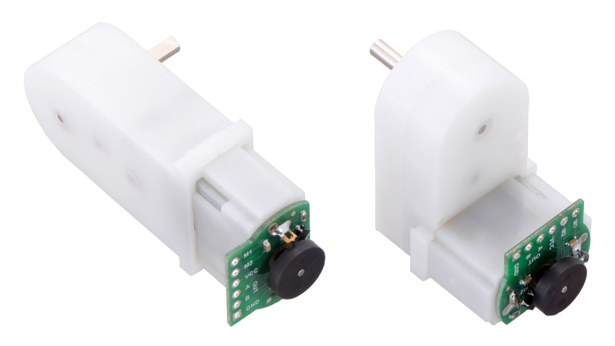 Magnetic Encoder Pair Kit for Mini Plastic Gearmotors, 12 CPR, 2.7-18V