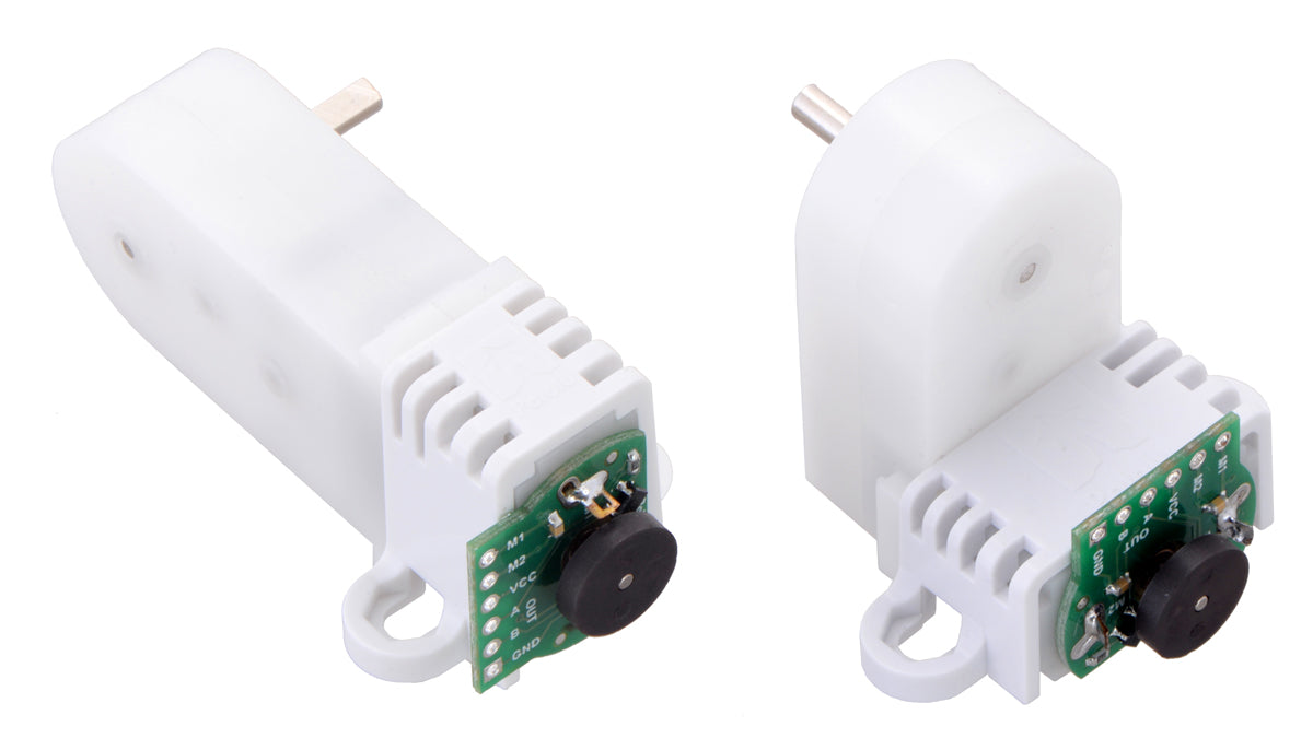 Magnetic Encoder Pair Kit for Mini Plastic Gearmotors, 12 CPR, 2.7-18V