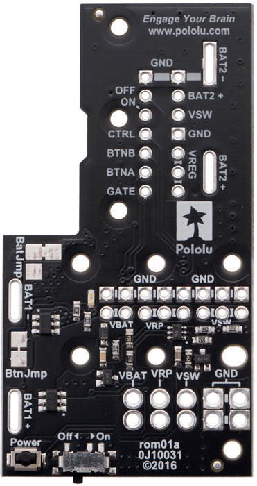 Power Distribution Board for Romi Chassis