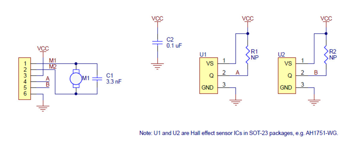 Romi Encoder Pair Kit, 12 CPR, 3.5-18V