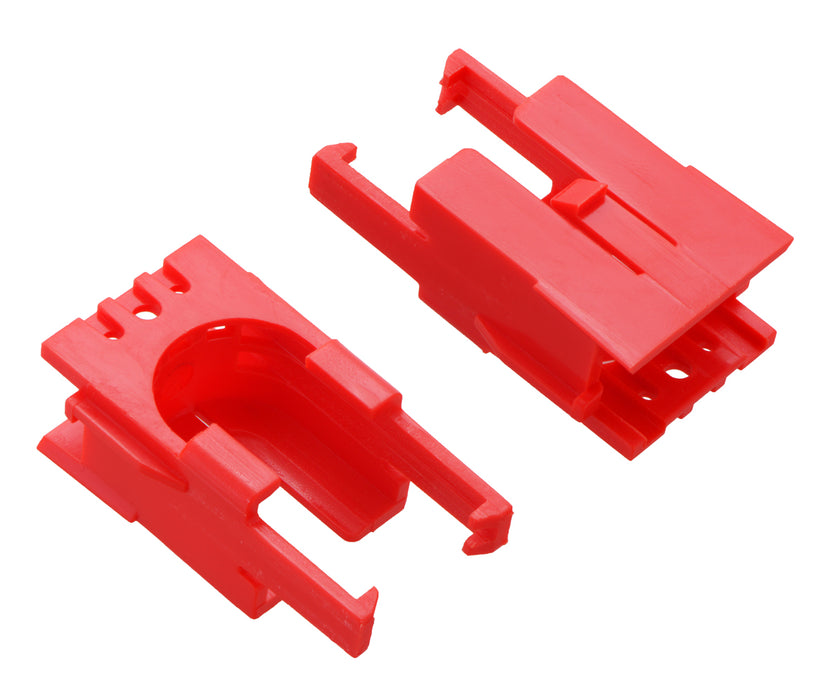 Romi Chassis Motor Clip Pair - Red