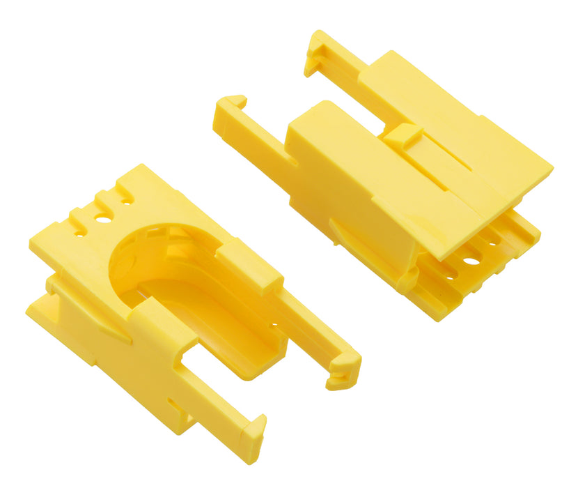 Romi Chassis Motor Clip Pair - Blue