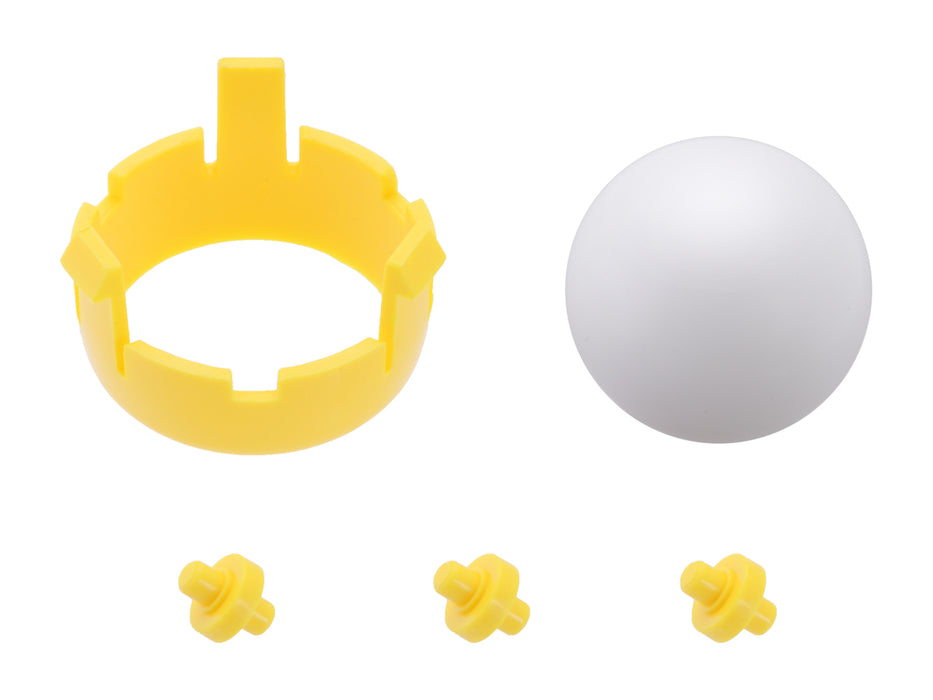 Romi Chassis Ball Caster Kit - Yellow