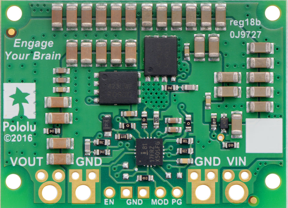 Pololu 6V, 15A Step-Down Voltage Regulator D24V150F6