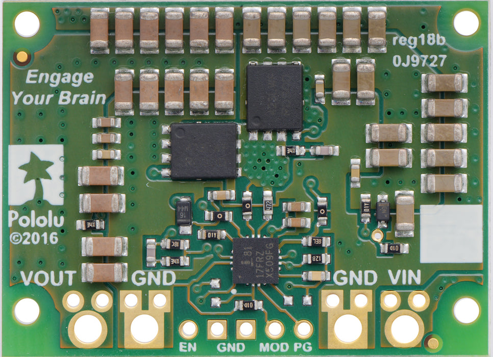 Pololu 7.5V, 15A Step-Down Voltage Regulator D24V150F7
