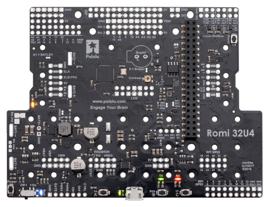 Romi 32U4 Control Board