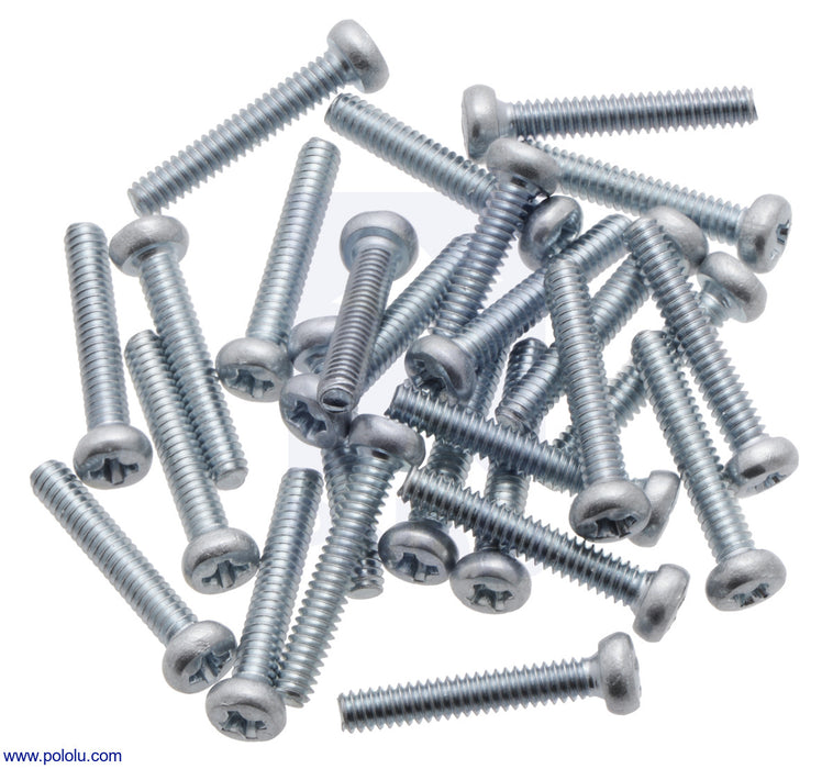 Machine Screw: #2-56, 1/2″ Length, Phillips (25-pack)