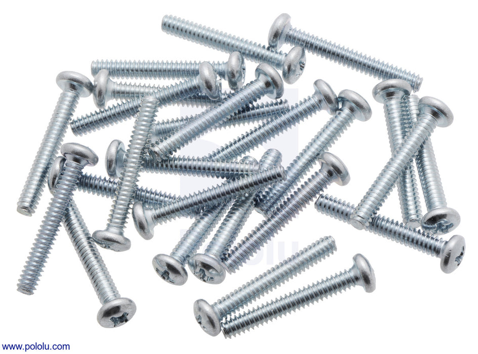 Machine Screw: #4-40, 3/4″ Length, Phillips (25-pack)